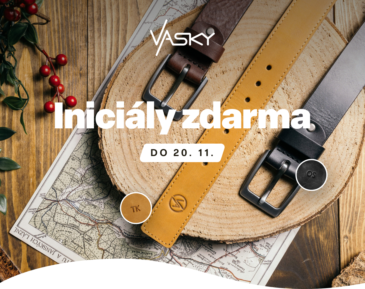 Iniciály na doplňky zdarma